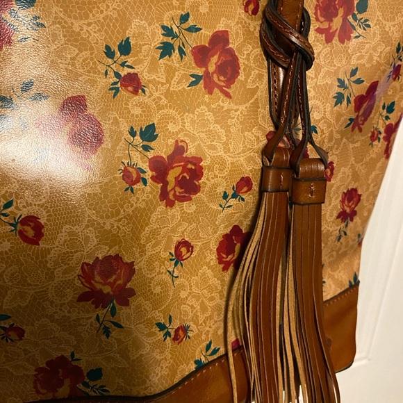 Patricia Nash Violetti Western Lace Floral Rose used once. Lowered price - Picture 3 of 16